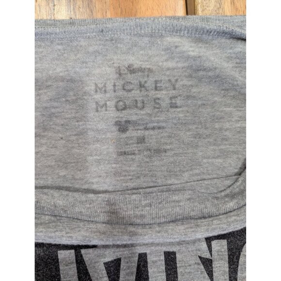 Disney Mickey Mouse Living the Dream T Shirt Size Medium - Picture 3 of 6